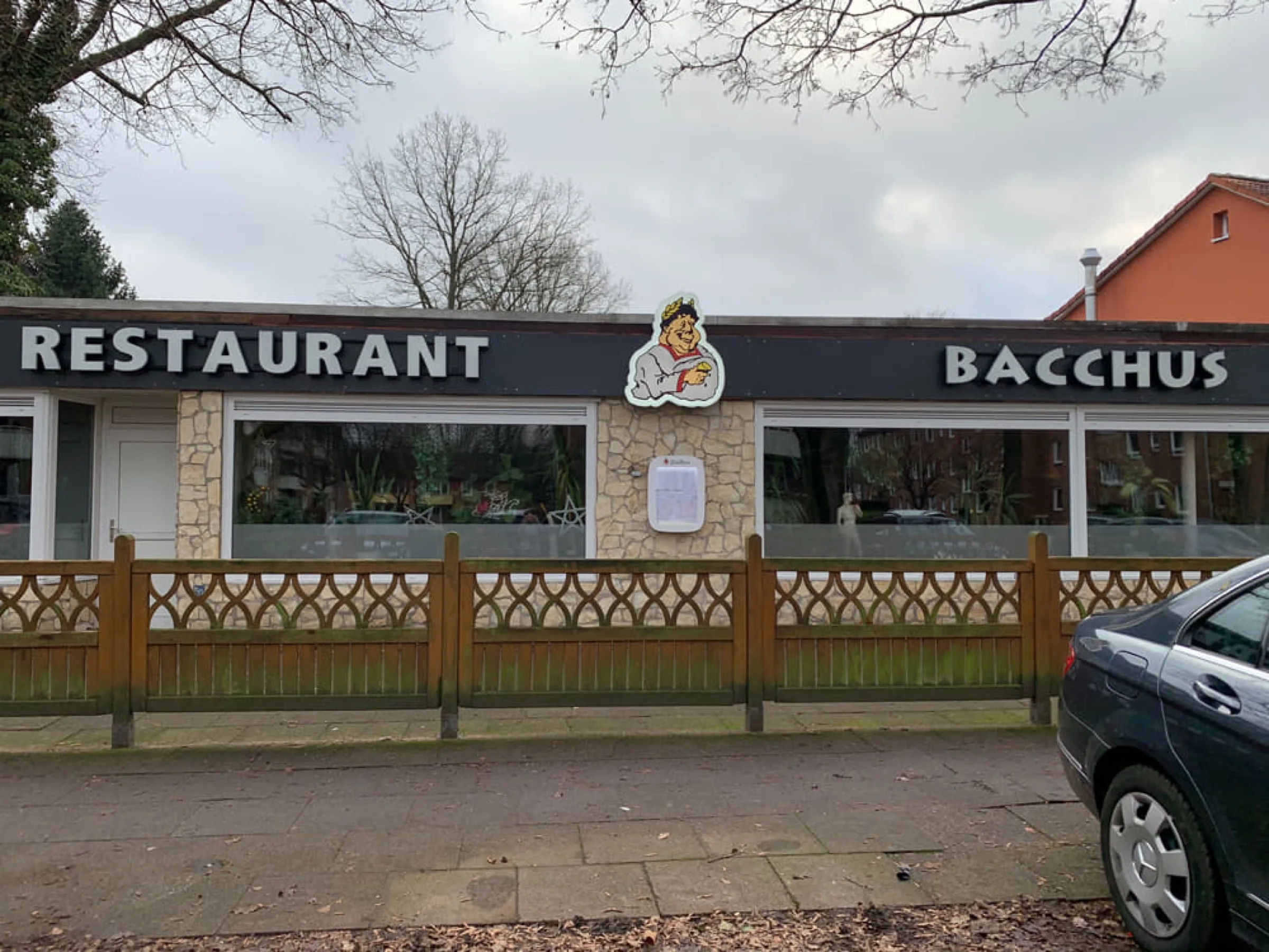 Restaurant Bacchus Außenansicht